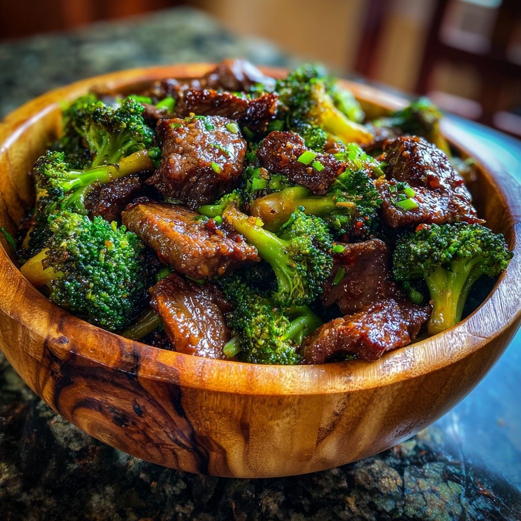 High Protein Beef And Broccoli Bowl