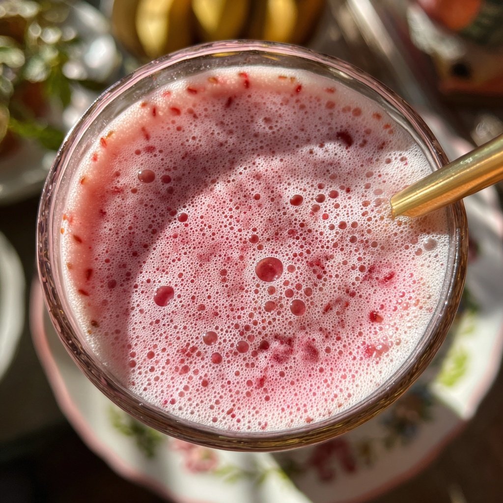 Fresh Strawberry Milk