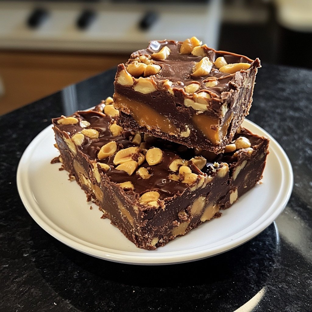 Snickers Fudge Recipe